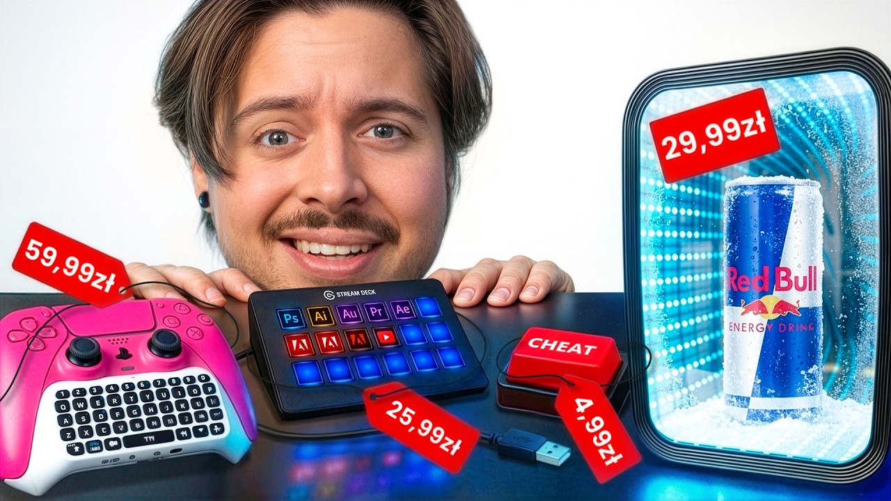 Testujemy VIRALOWE I TANIE GADŻETY DLA GRACZY