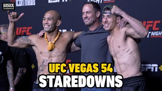 UFC Vegas 54 Weigh-Ins: Final Staredowns - MMA Fighting