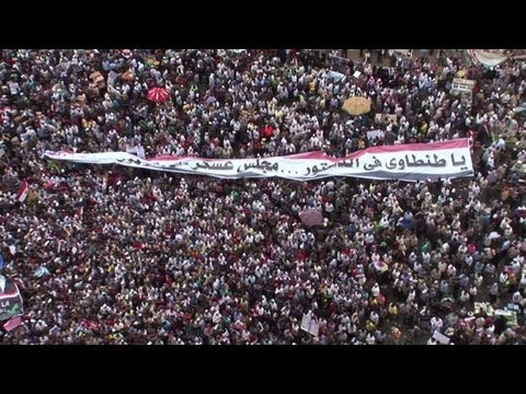 Egyptians rally against