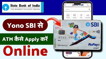 SBI Debit card apply online YONO | How to apply sbi atm card in yono app