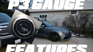 P3 Gauge features!! | 2015 Audi A3