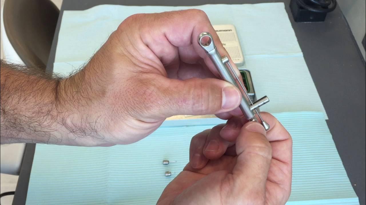 How to Assemble a Straumann Torque Wrench YouTube