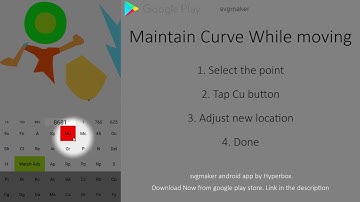How to maintain the curve in svgmaker android app
