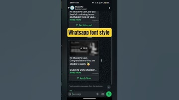 WhatsApp Font Style Kaise Change kare | How To Change WhatsApp Font Style | #sorts #viral #ytshorts