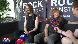 Megadeth 2023: Dave Mustaine and Dirk Verbeuren about their fans and new music @ROCKANTENNE