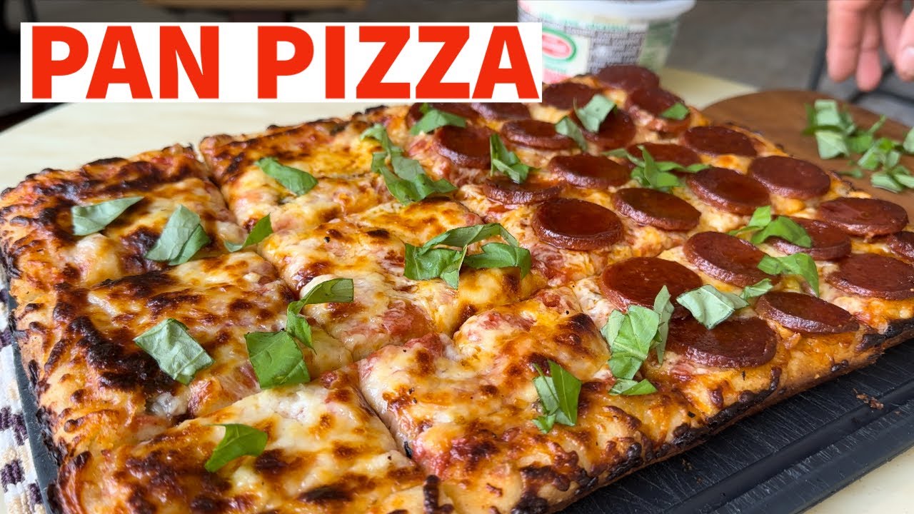 How To Make Pan Pizza YouTube