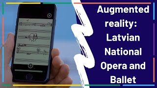 Augmented reality outdoor ads | Latvian National Opera and Ballet screenshot 1