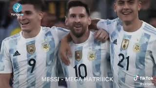 Argentina 5-0 Estonia | Messi's mega hat trick