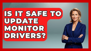 Is It Safe To Update Monitor Drivers? - The Hardware Hub