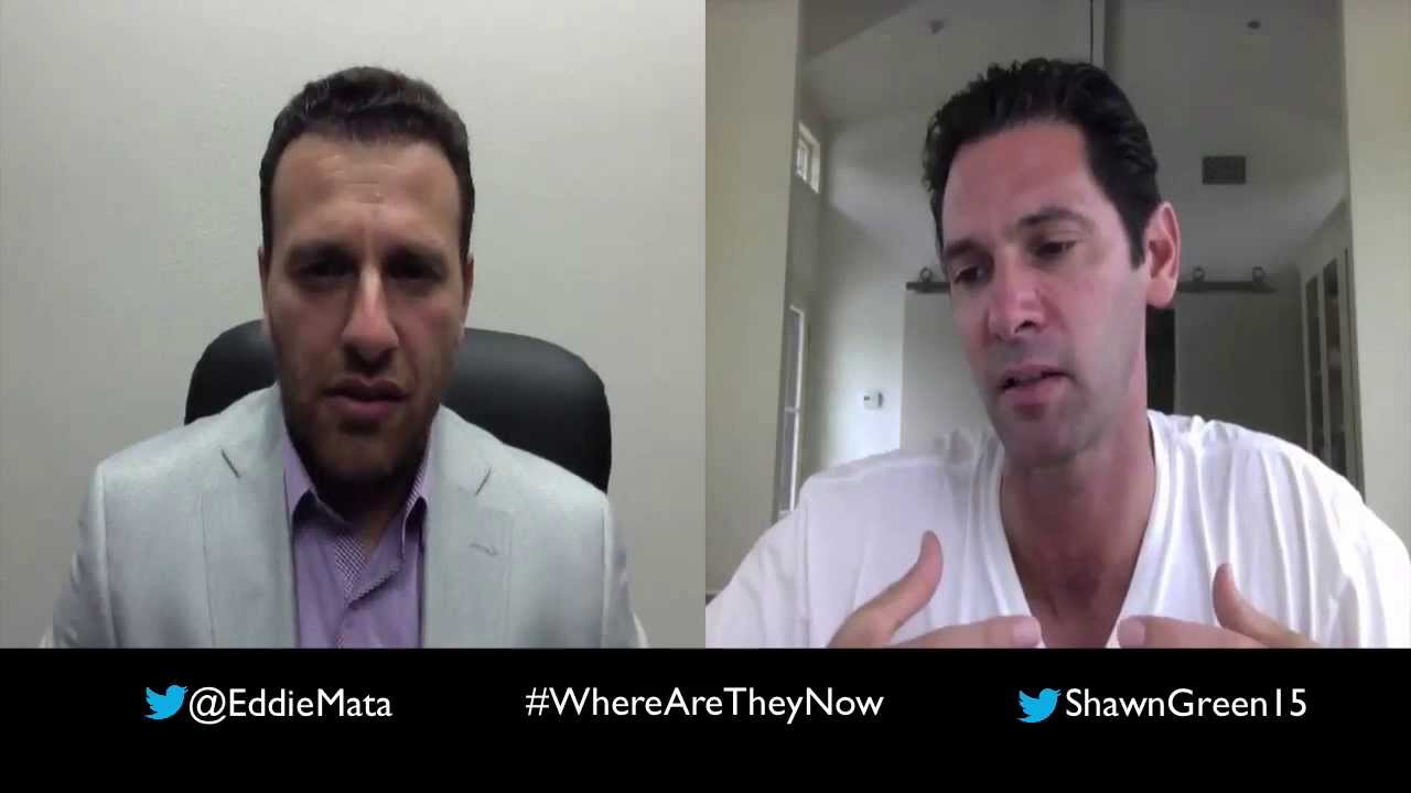 Shawn Green Dodgers Blue JaysTrailer Where Are They Now