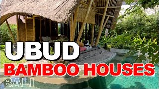 Bamboo Houses in Ubud - My tour of the Green Village. #greenvillage #bamboohouses #ubudsights #ubud
