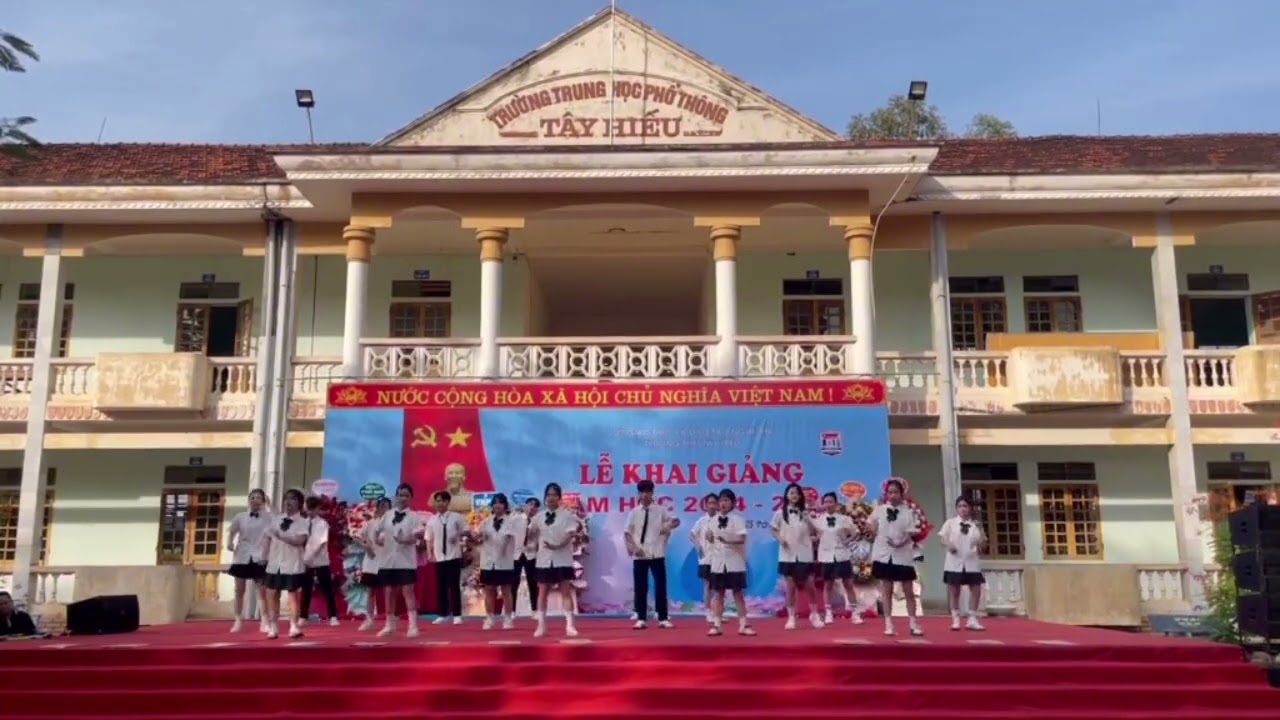 NHẢY VŨ ĐIỆU TỐT NGHIỆP - TRƯỜNG THPT TÂY HIẾU