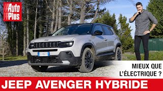 JEEP AVENGER e-HYBRID (2024) : un choix plus raisonnable ? - Essai