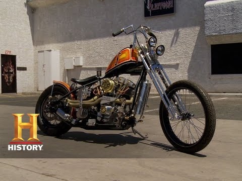 counting cars motorcycle les paul history