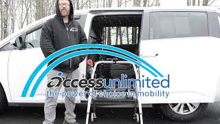Technical details | Easy-Stow MI for a Walker in a Honda Odyssey (2011-2017)