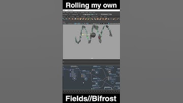 Maya Particle field influences in Bifrost  #bifrost #cgi #maya