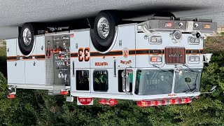 Kentland Fire Department Engine 33 Responding
