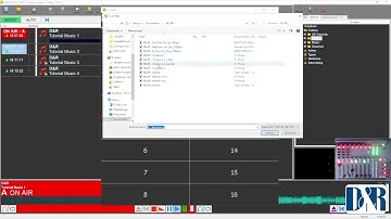 How to work with D&R Aircast Play Out software - Prt 3 - Filling up your cartwall