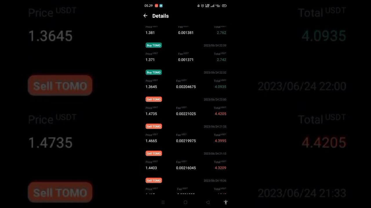 Pionex Trading Signal Bot, 25 Juni 2023 #report
