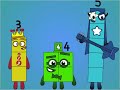 The official Alternative Numberblocks 3, 4, 5 band