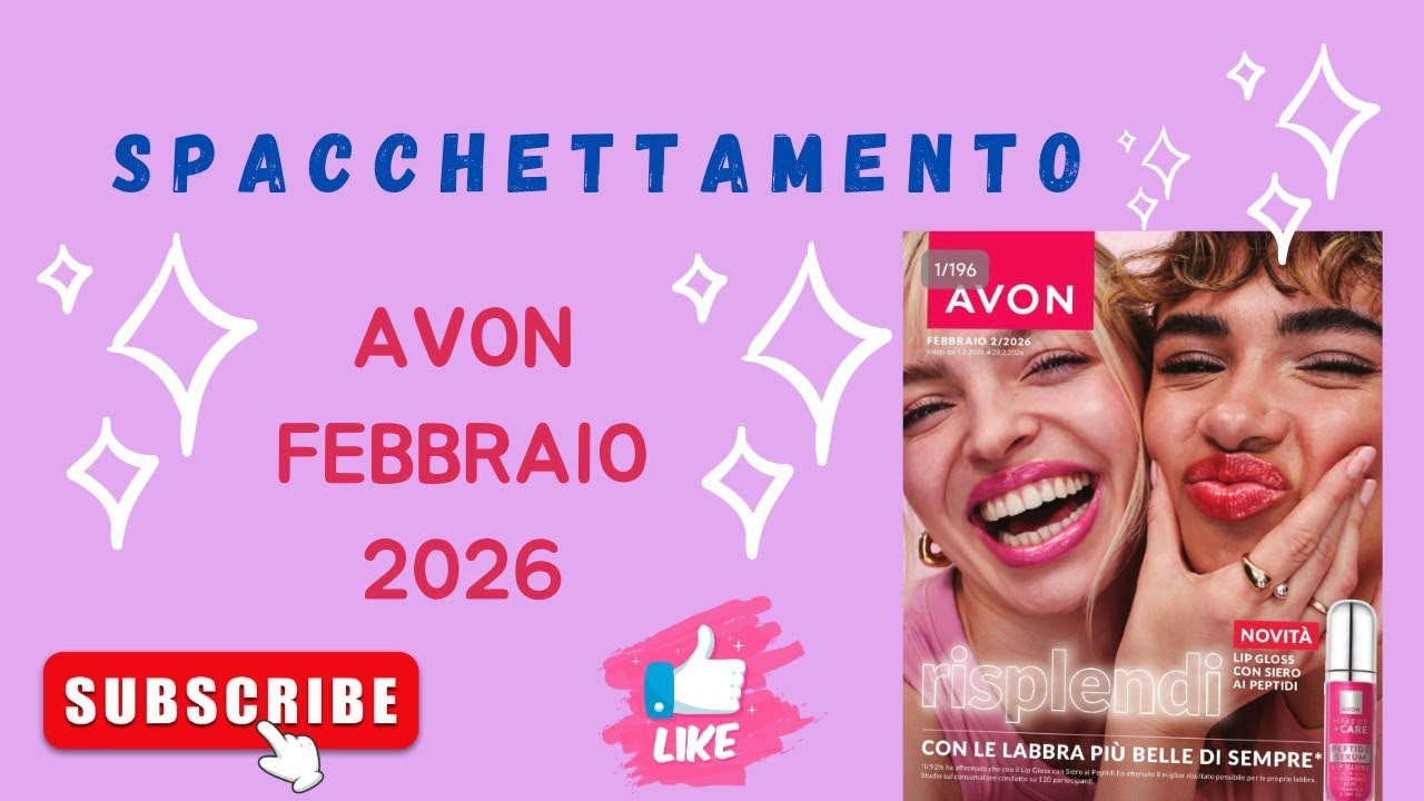 Avon Beauty 💄💋 Maxi-Spacchettamento#Avon#Febbraio2026 +Novità Marzo 2026