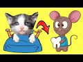 Mis gatitos bebés Luna y Estrella cuento infantil del Ratón Pérez para niños /  Funny cats