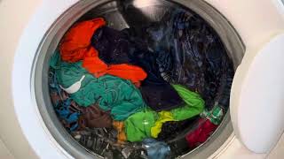 Part 2 Clothes wash Different Color 🟡🟠🟢🔵⚪️🟣🟤🔴⚫️