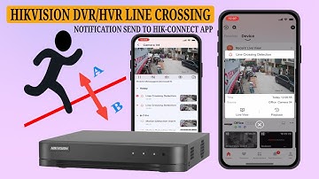 Enabling Line Crossing Detection Event Alerts on the Latest Version of a Hikvision DVR or HVR