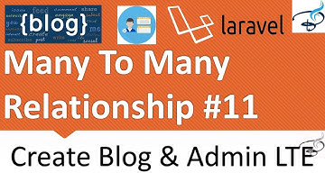 Laravel - Create Blog and Admin Panel | Many to Many Relationsip  #11