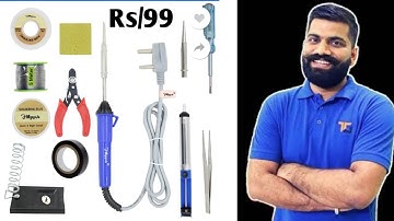 #solderingironkit. Unboxing a soldering iron kit.Soldering iron kit.