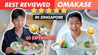 Best Reviewed OMAKASE in Singapore (OMG SO EXPENSIVE!!)