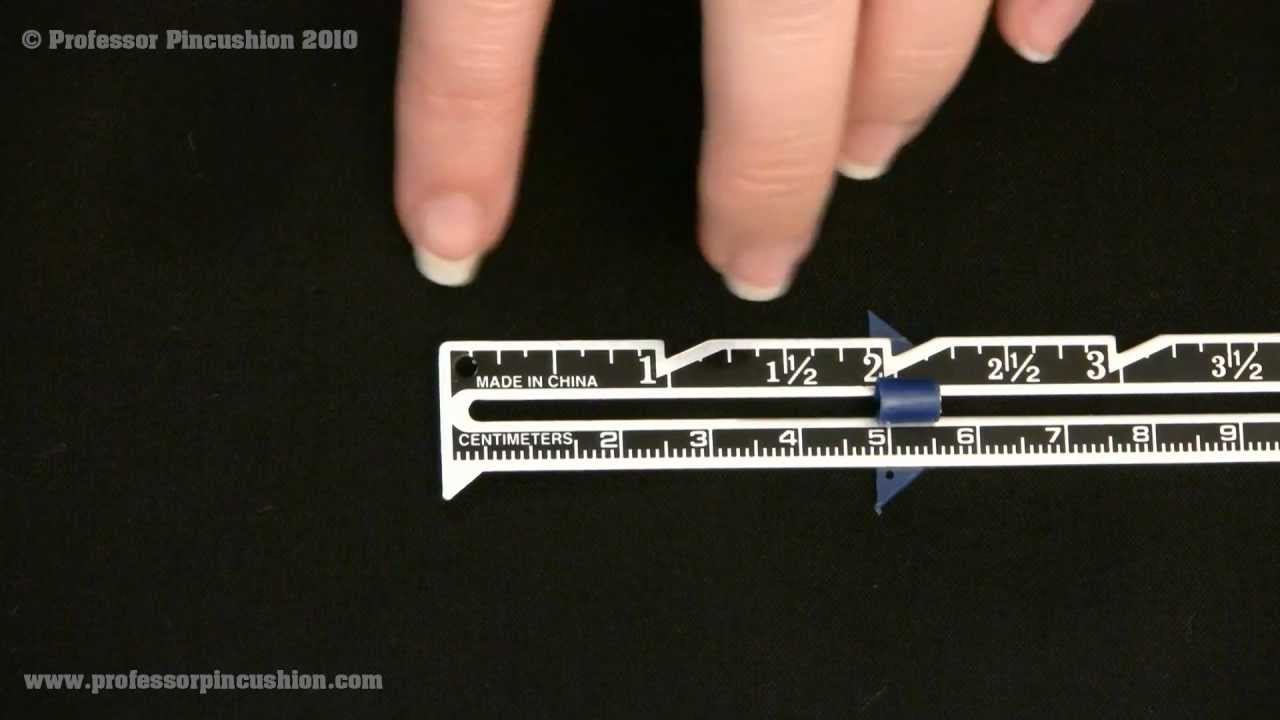 Measuring Tools Used in Sewing 