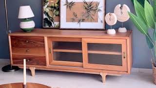 Pera Masif Ceviz Tv Ünitesi