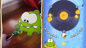 PLAY FUN GAME FOR KID OM NOM CUT THE ROPE  PART 28 | Android IOS All Level