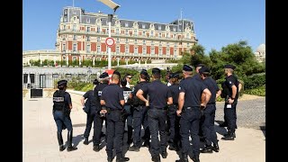 G7 à Biarritz : 17 interpellations, 4 policiers légèrement blessés