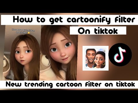 How to get cartoonify filter on tiktok | Cartoonify filter tiktok | Cartoon filter tiktok