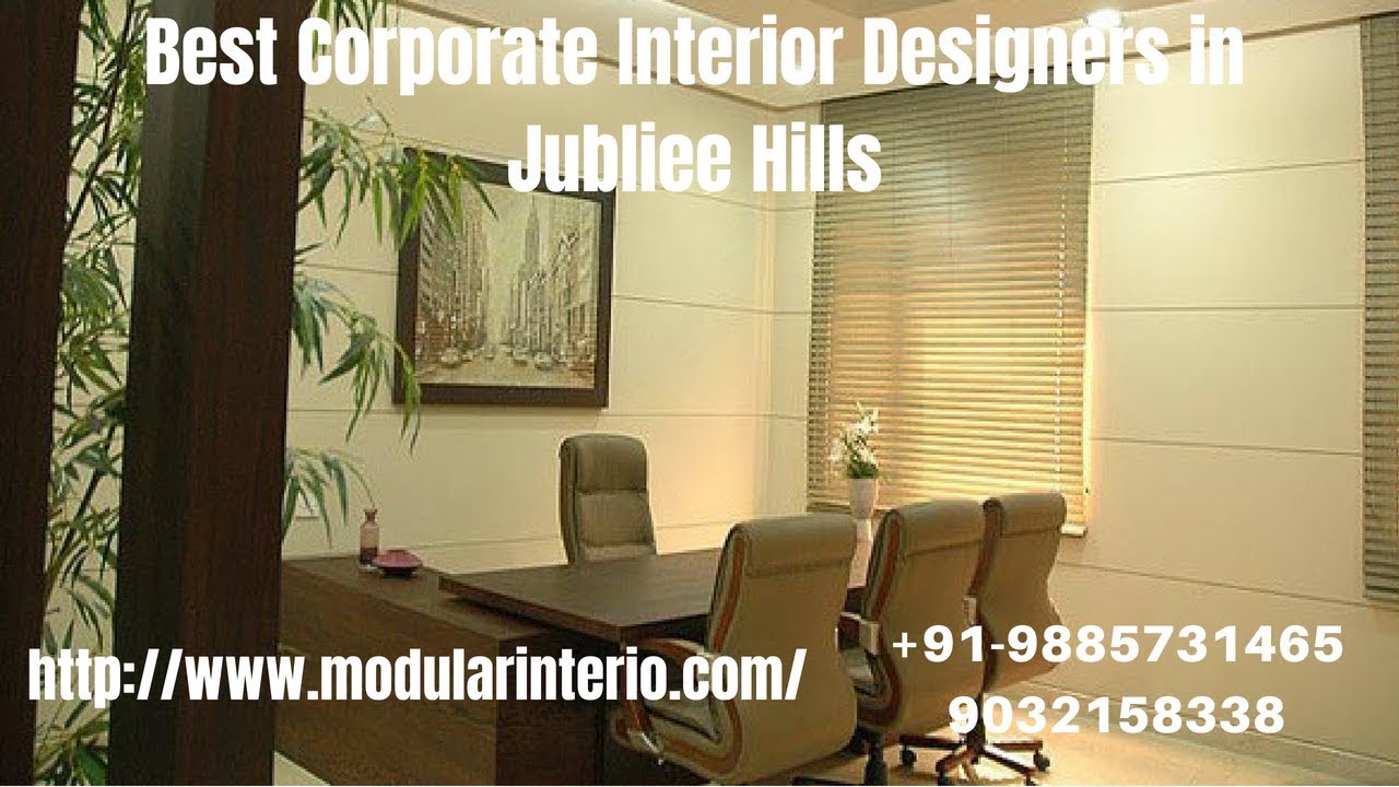 Best Corporate Interior Designers in Jubilee Hills | Modular Interio ...