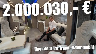 2.000.030,- € | DAS BESTE WOHNMOBIL KOMMT AUS GERMANY! Vario Perfect 1200 3 Achser 26 T.