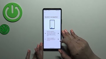 How to Set Navigation Gestures on SONY Xperia 10 V