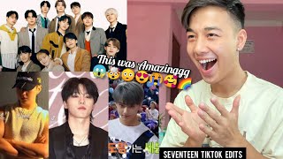 SEVENTEEN TikTok edits because no one in caratland is loyal to their bias | REACTION