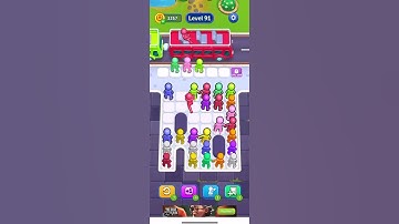 Bus Jam Level 91 Walkthrough Solution