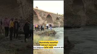 Beynəlxalq səyyahlar Cəbrayıl rayonuna səfər edib