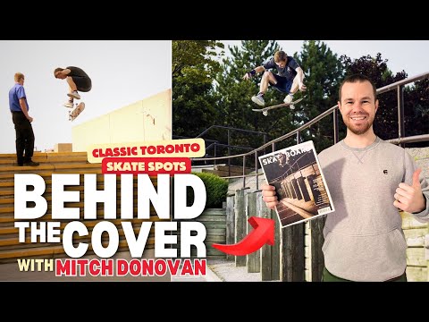 BEHIND THE COVER Mitch Donovan Kickflip S MASSIVE Gap 