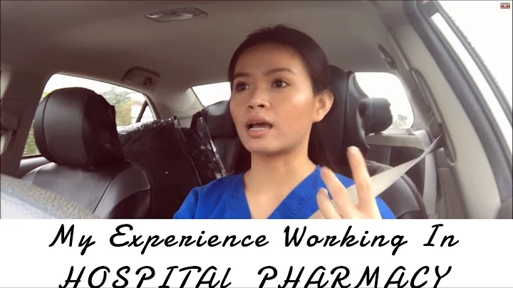 Drive with me my experience as a pharmacy technician in the hospital | Julie Trang Truong