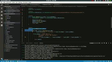 Execute SQL Queries from .NET CORE MVC - Part 5