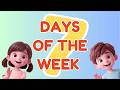 Chanson Des 7 Jours De La Semaine Du Lundi Au Dimanche Pour Les Enfants Chanson éducative Et mp3