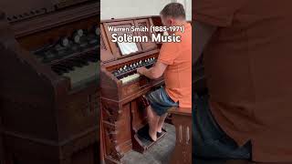 How it sounds: 1890s foot-pumped organ #asmr #vintage #music