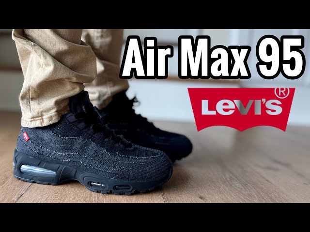 Air Max 95 x Levi's “Black Denim” Review & On Feet - YouTube