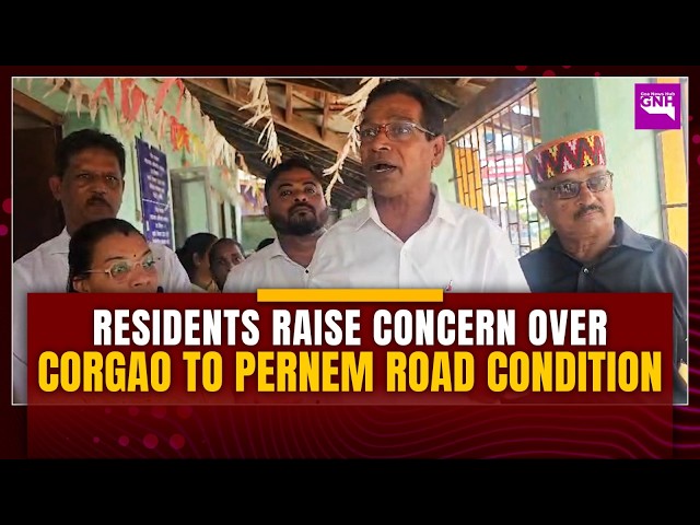 Residents Warn of Protest Over Corgao to Pernem Road Condition