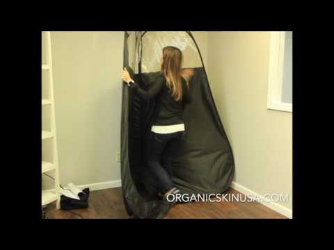 How to Dismantle and Unfold/Fold Down Your Spray Tan Popup Tent